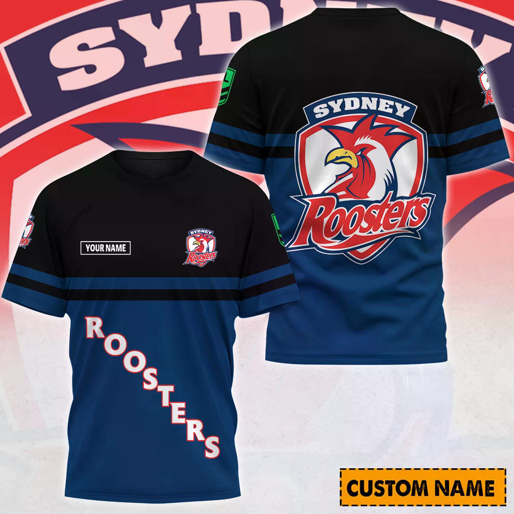 SR _NRL Casual T Shirt Custom Name Gift For Fan - Limited Edition NAK TTT