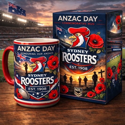 SR x NRL ANZAC Day Commemorative Mug NAK NHT