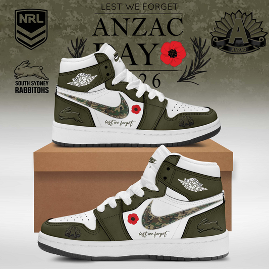 SSR x NRL Anniversary Anzac Day Air Jordan Sneakers DDT LBN