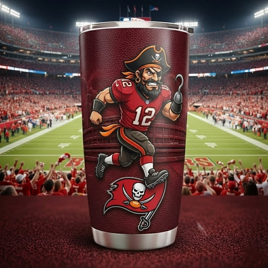 TB X NFL mascot-shaped thermal mug NAK NHT