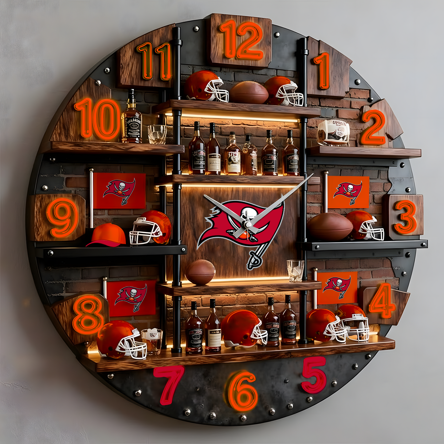TB X Premium  Illuminated Wall Clock 2026 NAK NHT