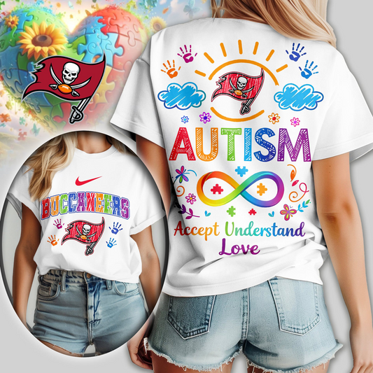 TBB Premium NFL National Autism Acceptance Month Women Shirt DDT NTL