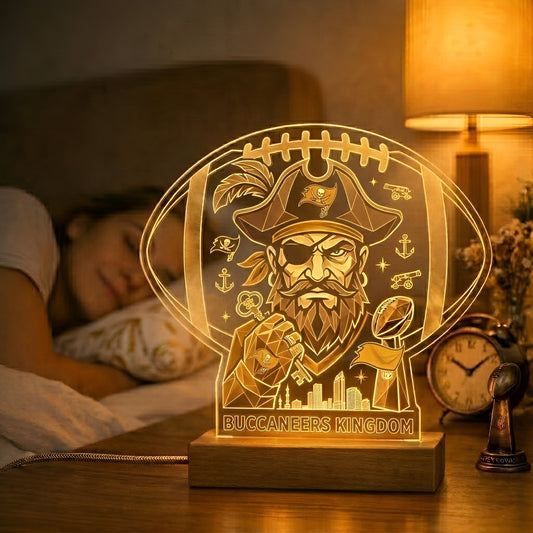TBB x NFL Acrylic LED Desk Lamp NAK NTN