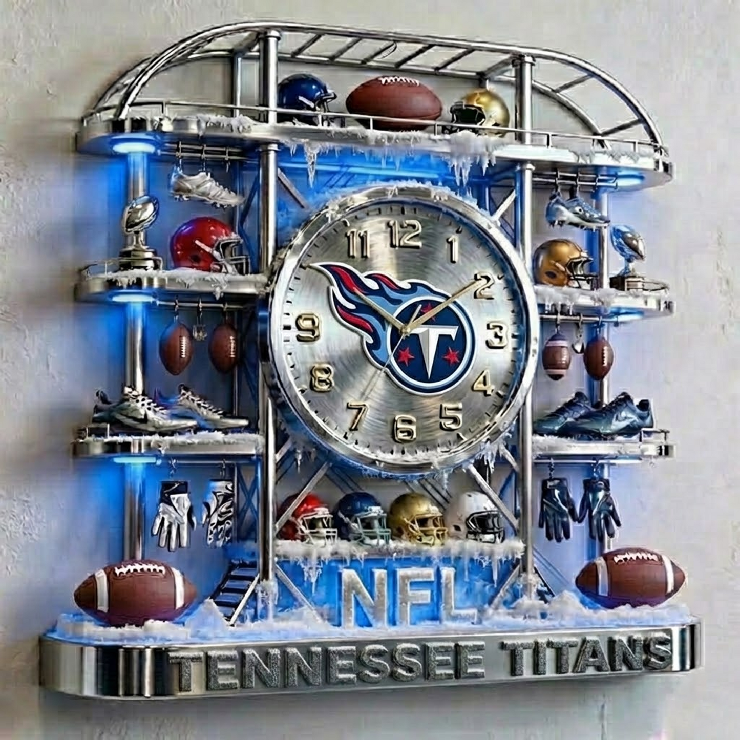 TEN X NFL Arctic Stadium Timepiece 1301 NAK NHT