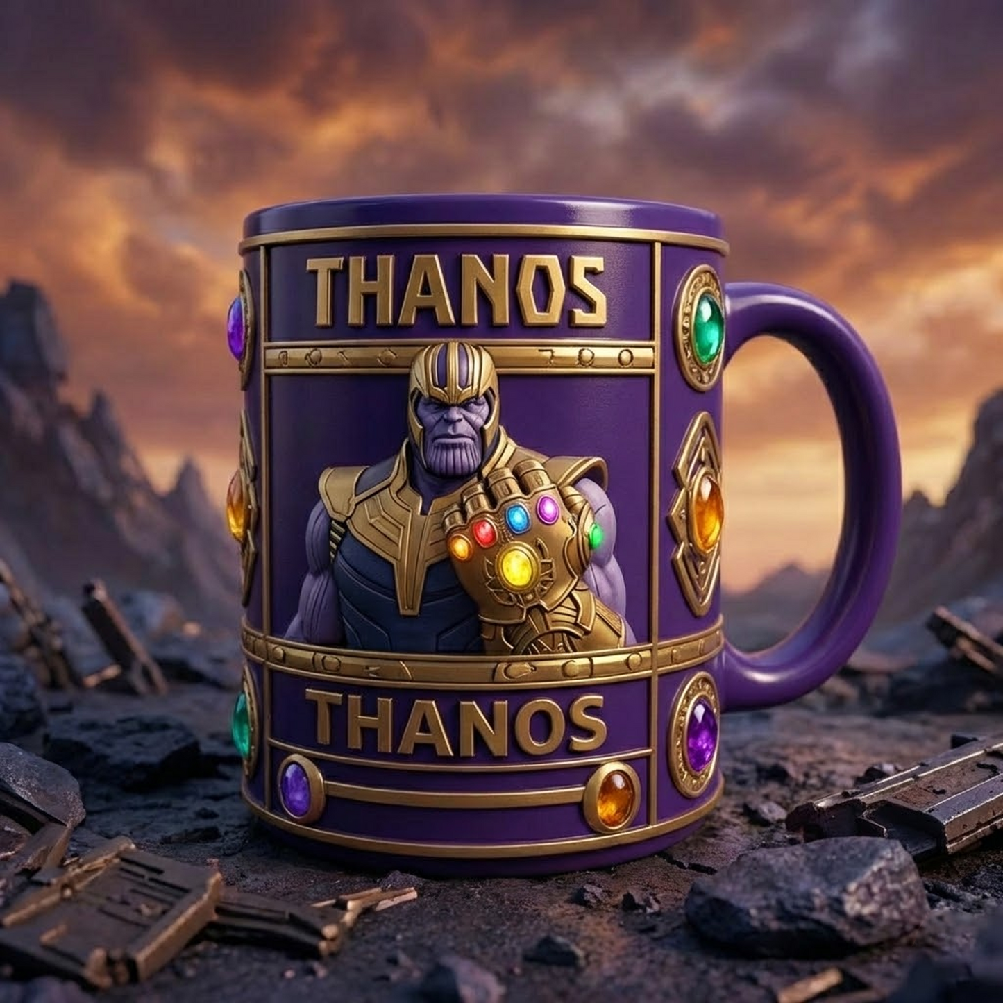 THA X MARVEL LEGEND RELIEF MUG NAK NHT