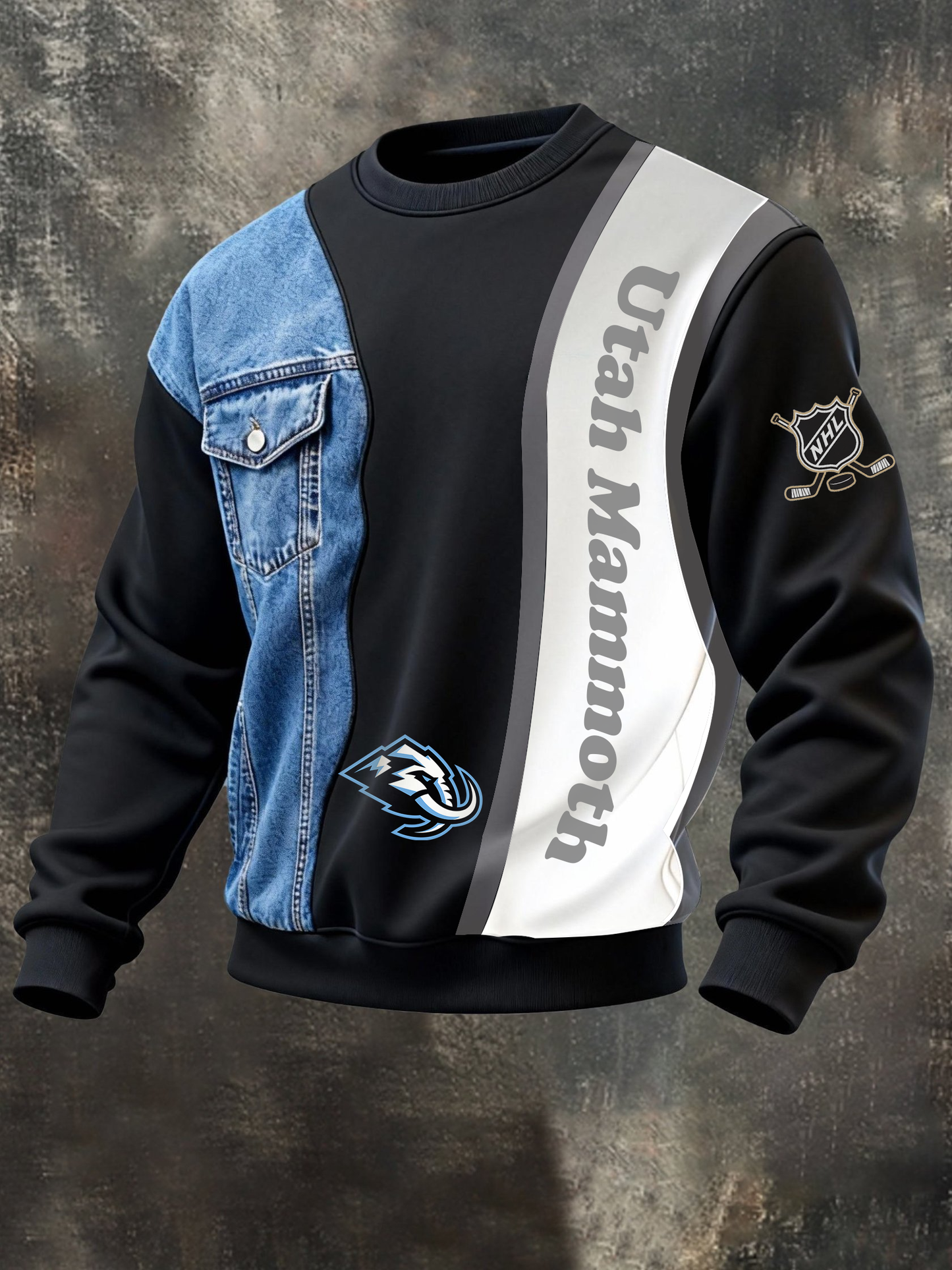 UM x NHL Denim & Sporty Hybrid Jacket Line NAK CTKT