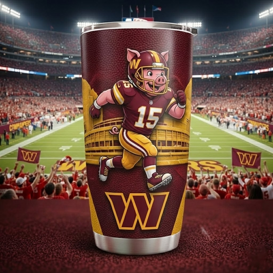WAS X NFL mascot-shaped thermal mug NAK NHT