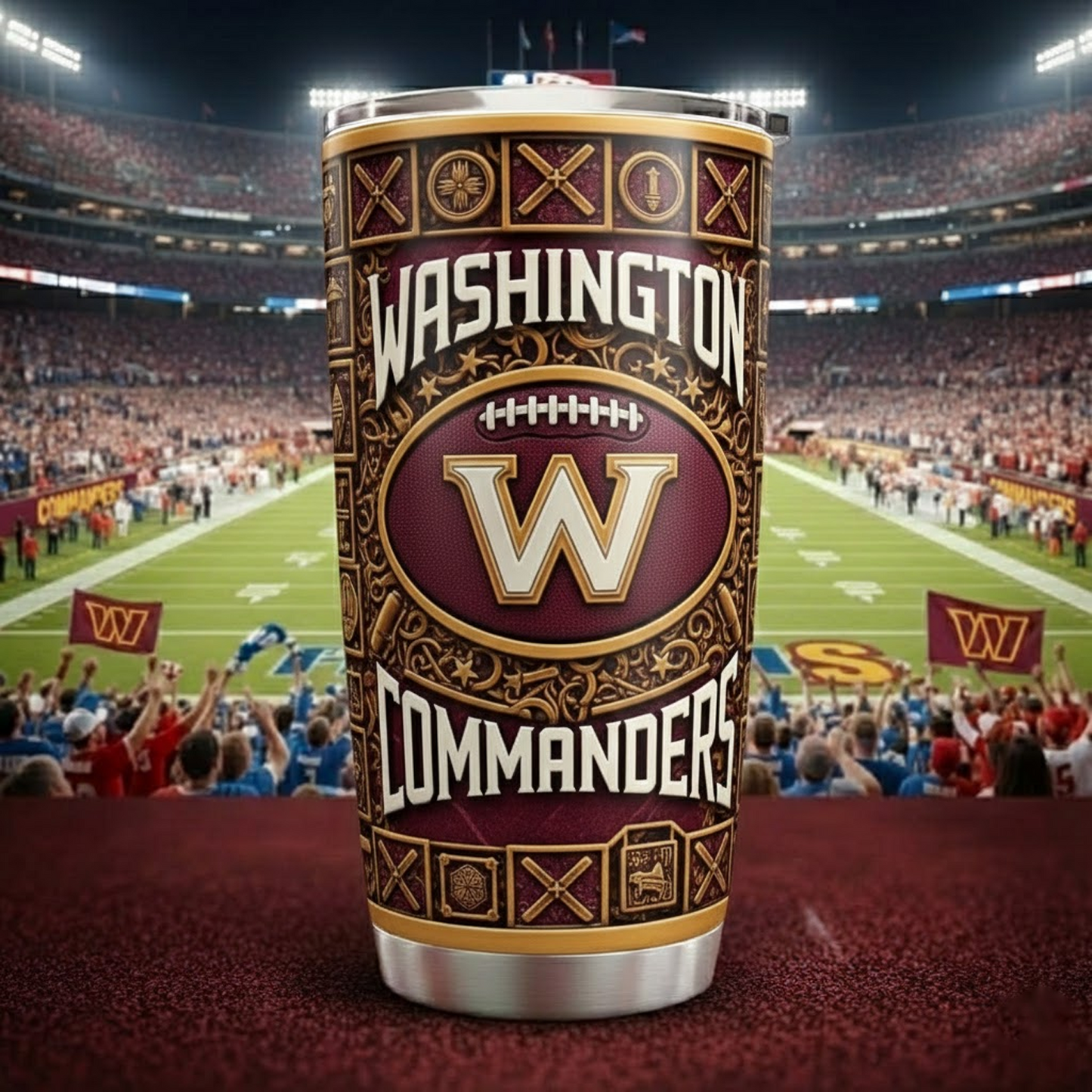 WAS X NFL mascot-shaped thermal mug V2 NAK NHT