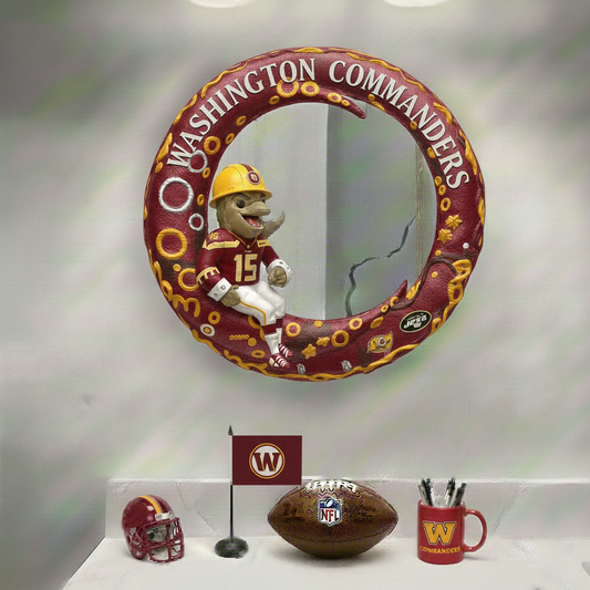 WC x NFL Moonlit  Custom Shaped Mirror - Personalized Gifts NAK CTKT