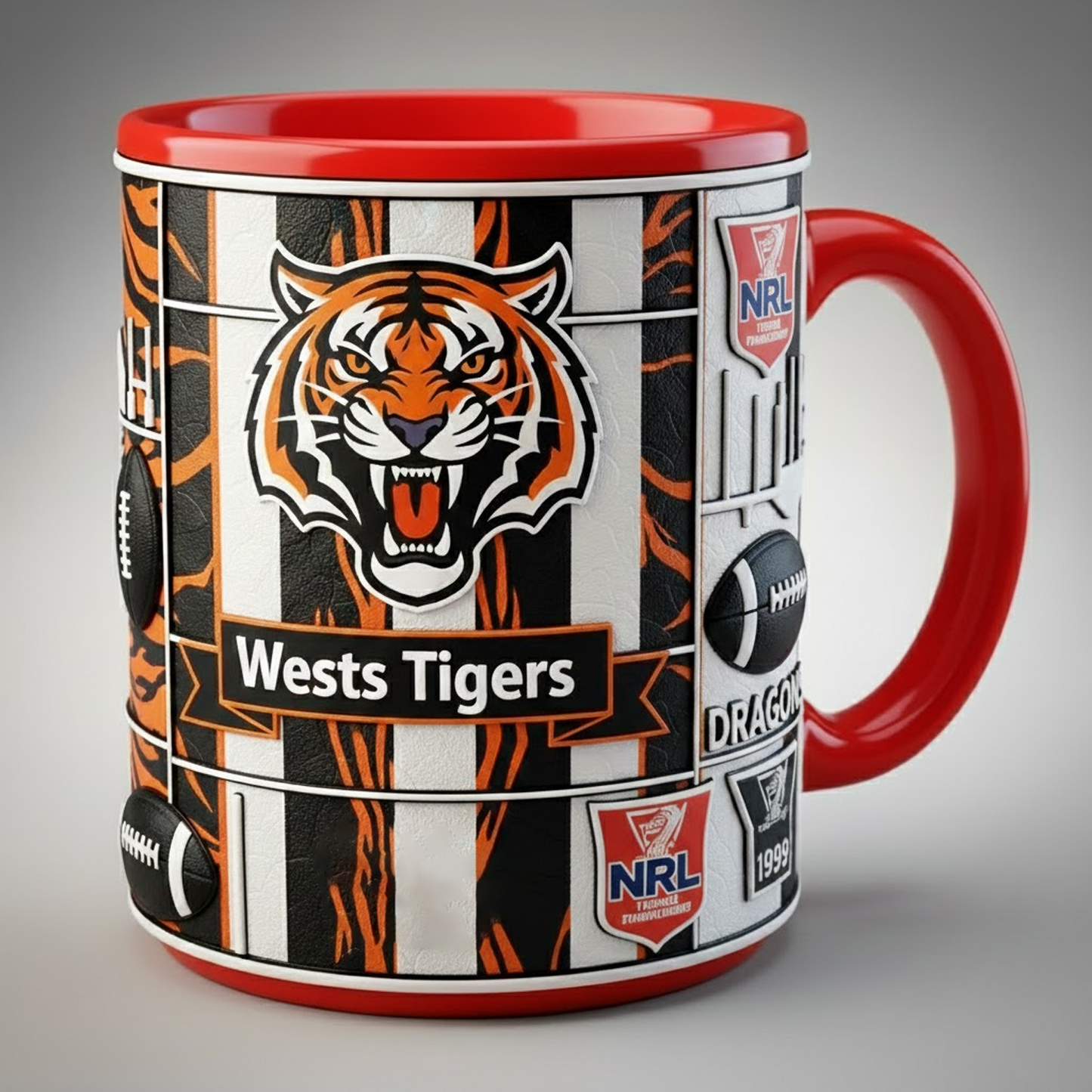 WES X NRL  football team Mug Series - Limited Edition Collectible NAK NHT
