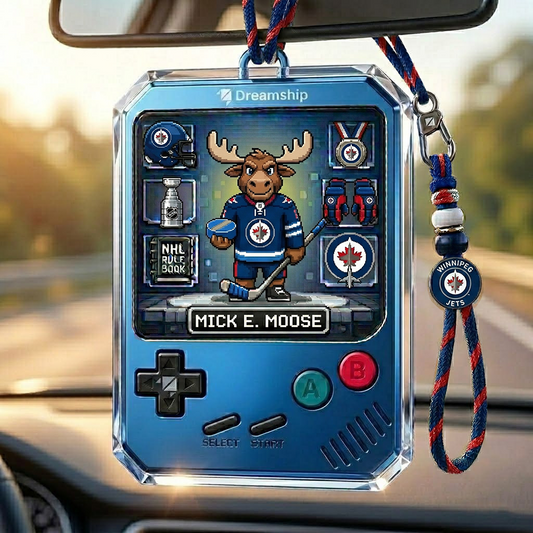 WJ x Classic NHL Hockey Car Ornaments NAK TTT