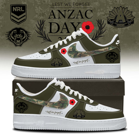 WT x NRL Anniversary Anzac Day AF1 Sneakers DDT TTTZ